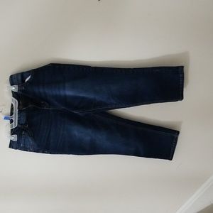 Justice cropped jeans